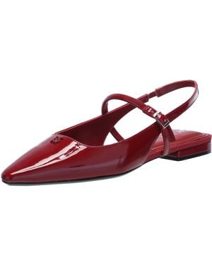 DKNY Cairo Flat Mule - Red