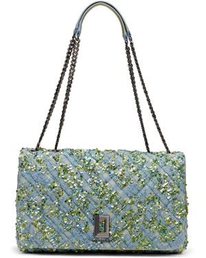 Karl Lagerfeld Paris Lafayette Shoulder Bag - Green