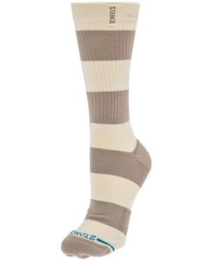 Stance , , Stacked Up Crew, String Gray, Large - Natural