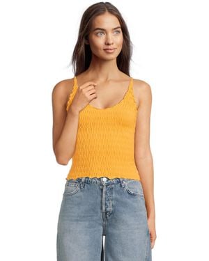 Free People Pucker Up Seamless - Orange