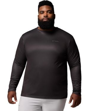 Columbia S Terminal Tackle Pfg Fish Flag Long Sleeve - Black