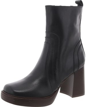 Marc Fisher Block Heel Boot - Black