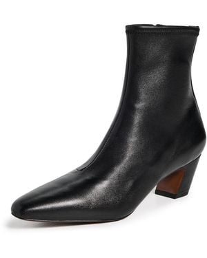 Loeffler Randall Doria Kicked Heel Ankle Boots - Black