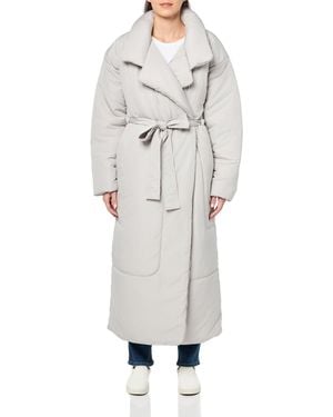 Norma Kamali Classic Sleeping Bag Coat Long - White