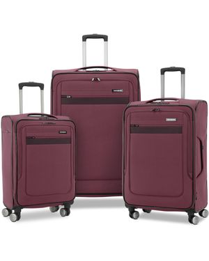 Samsonite Ascella 3.0 Softside Expandable Luggage With Spinner Wheels - Purple