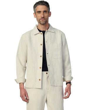 Joe's Jeans Jeans Cy Long Sleeve Shirt - Natural