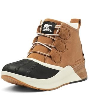 Sorel Women's Out 'n About Iii Classic Waterproof Boot - Taffy, Black - Size 6.5 - Natural