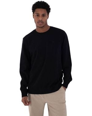 Hurley Icon Crew Sweatshirt - Black
