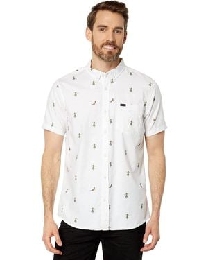 Rip Curl Hula Short Sleeve Woven Shirt Off-white