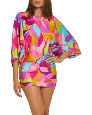 Trina Turk Standard Lilleth Swim Dress - Red