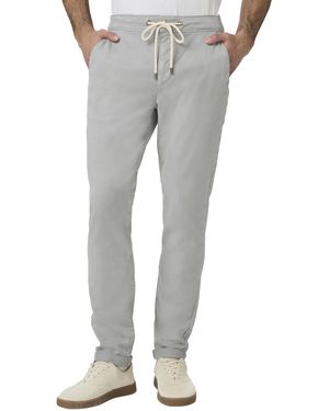 PAIGE Fraser Stretch Twill Cuffed Trouser Pant - Gray