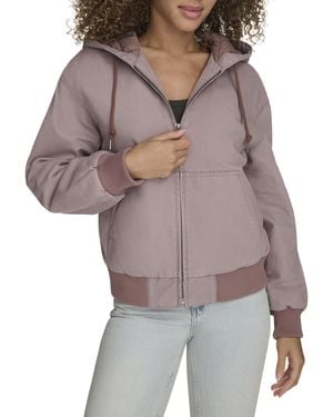 Levi's Workwear Hoody Bomber - Gray