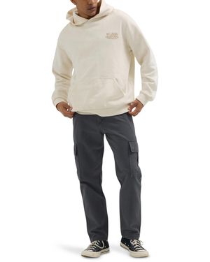 Lee Jeans Workwear Hooded Sweatshirt - Natural