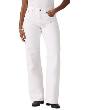 Levi's Middy Loose Boot Jeans, - White