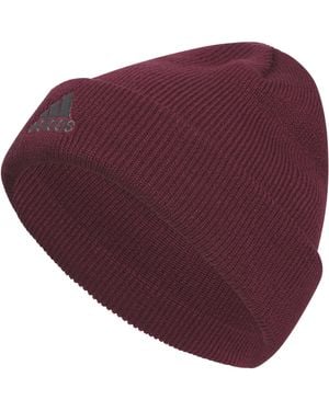 adidas Team Issue Beanie – Standard Fit Winter Knit - Purple