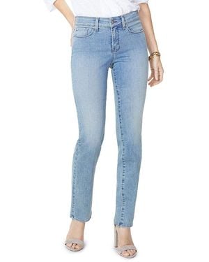 NYDJ Marilyn Straight Denim Jeans - Blue