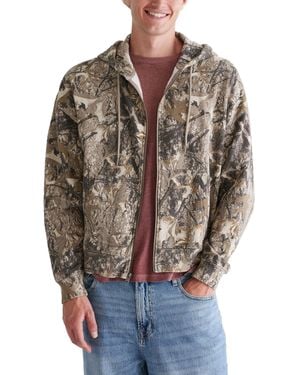 Aéropostale Aéropostale Aero Soft Camo Boxy Fz Hood - Brown