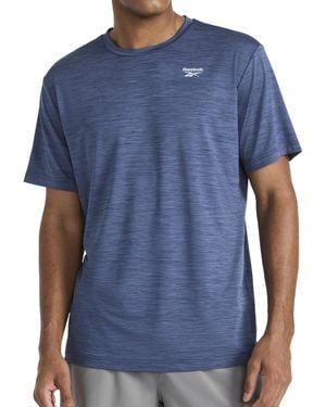 Reebok 's Showdown Short Sleeve Crewneck T-shirt - Blue
