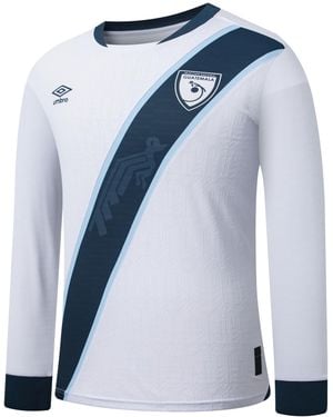 Umbro 25/26 Guatemala National Team Home Long Sleeve Soccer Jersey - Blue