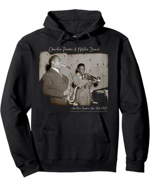 Parker Charlie And Miles Davis The Three Dances Pullover Hoodie - Black