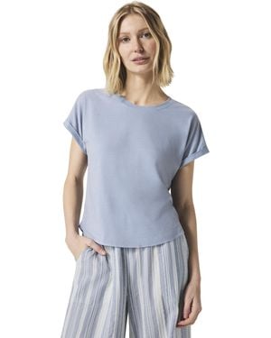 Splendid Skye Short Sleeve Tee - Blue
