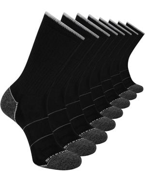 Skechers 8-pack Work Collection Crew Socks - Black