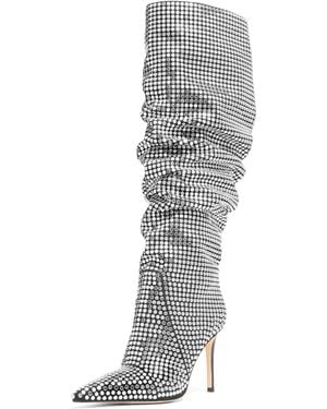 Michael Kors Dawn Heeled Boot - Gray