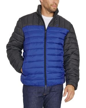 Izod Puffer Jacket - Blue