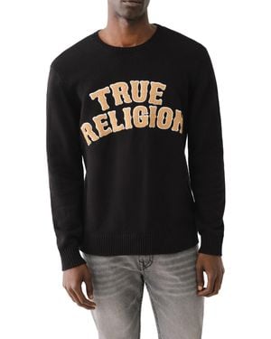True Religion Tr Chenille Jumper - Black