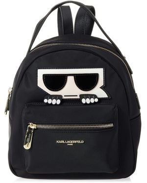 Karl Lagerfeld Paris Small Amour Backpack - Black
