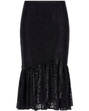 Guess Dominique Lace Skirt - Black