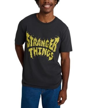Wrangler X Stranger Things Tee - Blue