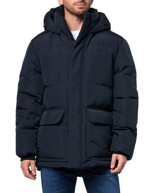 Levi's Quilted Puffer Parka Jacket - Blue