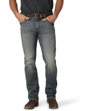 Wrangler Retro Slim Fit Straight Leg Jean - Grau