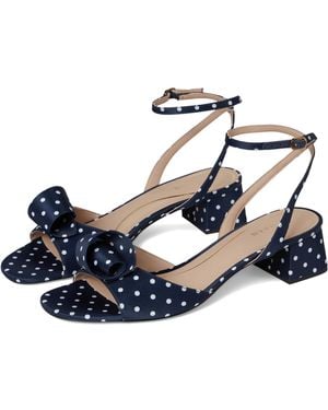 Cole Haan Florette Block Heel Sandals - Blue