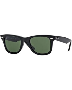Ray-Ban Rb2140 Original Wayfarer Polarized Square Sunglasses - Green