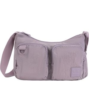 Champion Quartz Adjustable Small Nylon Messenger Bag - Purple