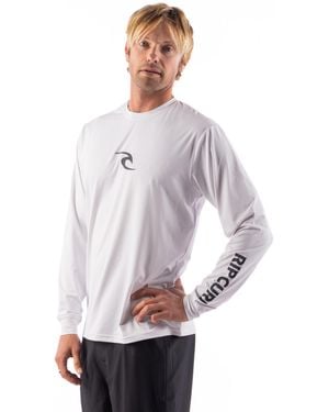 Rip Curl Rashguard - UPF 50+ - Grau