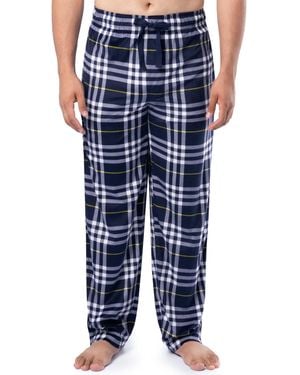 Izod Silky Fleece Sleep Pant - Blue