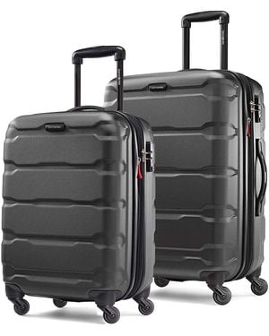 Samsonite Omni Pc Hardside Expandable Luggage With Spinner Wheels - Black