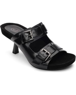 Ash Jewel Heeled Sandal - Black