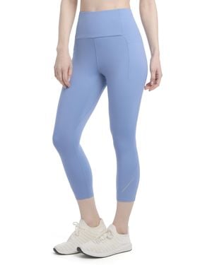 Jockey Active Nylon Stealth Capri Leggings - Blue