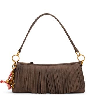 Steve Madden Bdakotah Shoulder Fringe - Brown