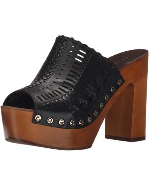 Sigerson Morrison Queen Platform Sandal - Black