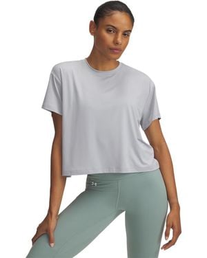 Under Armour Movement Short Sleeve T Shirt, - Gray