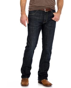 Wrangler Retro Slim Fit Boot Cut Jean - Blue