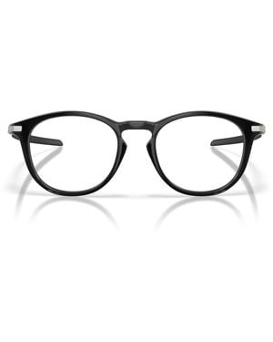 Oakley Ox8149f Pitchman R Carbon Low Bridge Fit Round Prescription Eyewear Frames - Black