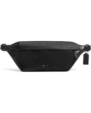 COACH Hall Belt Bag () Bags - Black