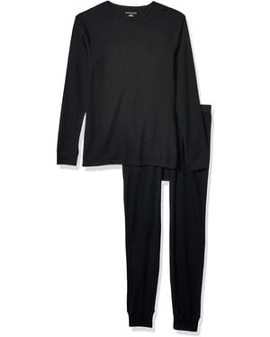 Amazon Essentials Thermal Long Johns Underwear Set For - Black