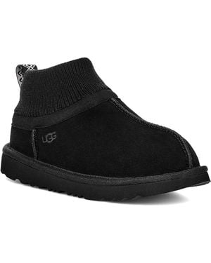 UGG K Classic Ultra Stretch Cuff Fashion Boot - Black